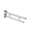 System 900 Duo Hinged Support Rail - Polished Chrome -Bathroom Products Shop 900.50.10240 2