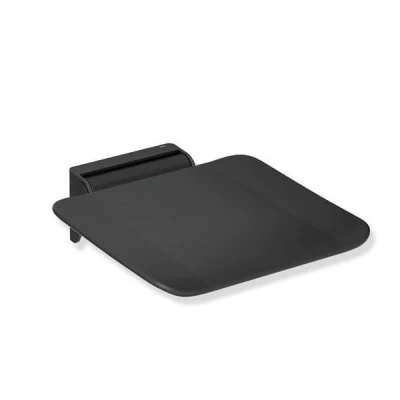 System '900' 35cm Hinged Shower Seat - Matt Black 3 System '900' 35cm Hinged Shower Seat - Matt Black