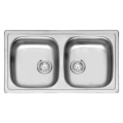 Compact Commercial Series Double Bowl Sink 3 Compact Commercial Series Double Bowl Sink