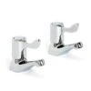 Value Lever Basin Taps 2 Value Lever Basin Taps -Bathroom Products Shop Chrome Skara Lever Basin Taps