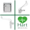 HART Compact Rectangular Inset Dental Sink Pack 1 HART Compact Rectangular Inset Dental Sink Pack -Bathroom Products Shop Compact Rectangular Dental Sink Pack