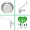 HART Compact Round Dental Sink Pack -Bathroom Products Shop Compact Round Dental Sink Pack