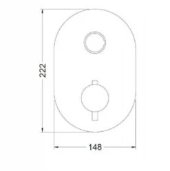 Gentech Timed Flow Thermostatic Shower Valve -Bathroom Products Shop Gentech Timed Flow Concealed Shower Valve2