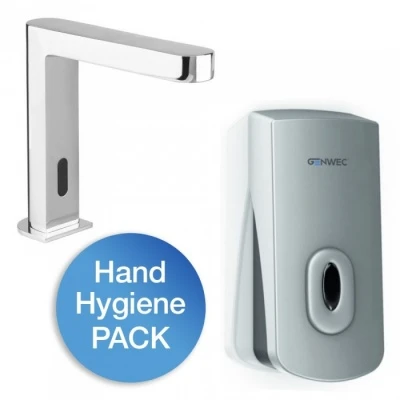 HART Bristan S3 Sensor Tap With Genwec Easy Action Soap Dispenser 3 HART Bristan S3 Sensor Tap With Genwec Easy Action Soap Dispenser