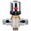Inline Panel Mounted Thermostatic Blending Valve -Bathroom Products Shop HalfInch In Line Thermostatic Blending Valve