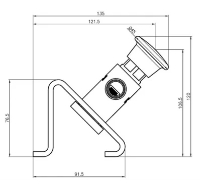 Hart Commercial Easy Access Foot Control 4 Hart Commercial Easy Access Foot Control - Image 2