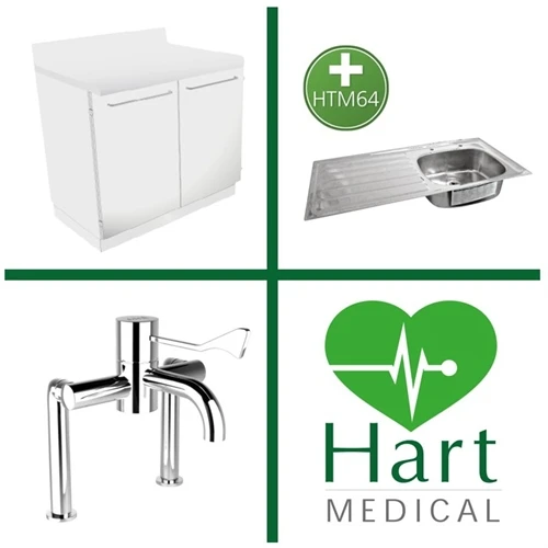 Hart HTM64 Medical Sink Station 3 Hart HTM64 Medical Sink Station