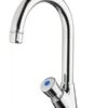 Hart High Swivel Spout Self Closing Basin Tap -Bathroom Products Shop Hart High Spout Self Closing Basin Tap