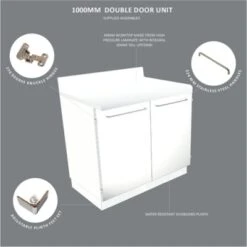 Hart Medical 1000 Double Door Vanity Unit