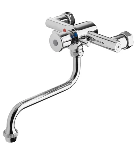 Hart Multi Adjustable Self Closing Wall Mixer 3 Hart Multi Adjustable Self Closing Wall Mixer