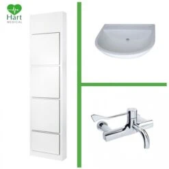 Hart Full Height IPS Panel Set | HTM64 Hospital Handwashing