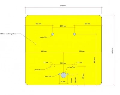 HART Medic Line Easy-Fit Half Height IPS Unit - Blue & White 6 HART Medic Line Easy-Fit Half Height IPS Unit - Blue & White - Image 4