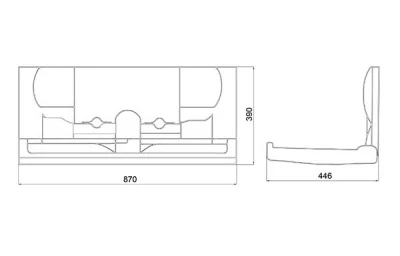 Nymas Baby Changing Unit 4 Nymas Baby Changing Unit - Image 2