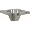 Euro Stainless Corner Fitting Wash Basin -Bathroom Products Shop Nofer Corner Wash Station 1Tap Hole