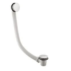 Luxury Push Button Bath Waste With Overflow