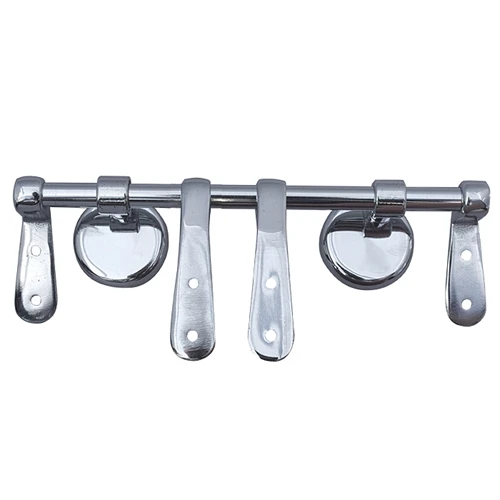 Replacement Toilet Seat Hinges - Chrome Finish 3 Replacement Toilet Seat Hinges - Chrome Finish