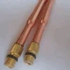 Unknown Rigid Copper Tap Tails - 10mm Threads -Bathroom Products Shop Rigid Copper Tap Tails 10mm 12mm Thread