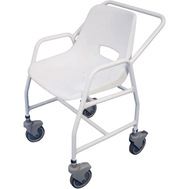 Hythe Mobile Shower Chair With Castors 3 Hythe Mobile Shower Chair With Castors
