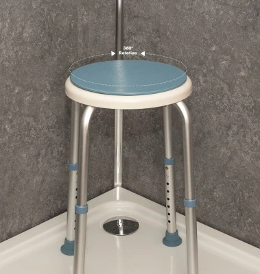 Bath Stool With Rotating Seat 4 Bath Stool With Rotating Seat - Image 2