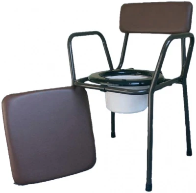 Kent Stacking Commode Chair 4 Kent Stacking Commode Chair - Image 2