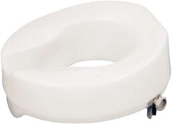 Ashby Easy Fit Raised Toilet Seat - 5cm (2") Height Seat