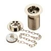 Gold Bath Waste Plug And Chain | Traditional Bath Waste -Bathroom Products Shop W20BATH0120G