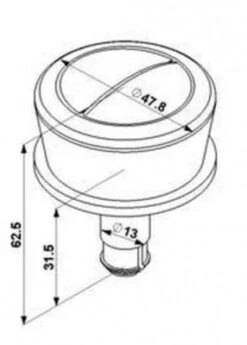 Wirquin Dual Flush Replacement Cistern Push Button -Bathroom Products Shop Wirquin Replacement Cistern Push Button1