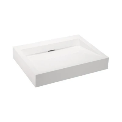 HEWI Composite Washbasin White Square 3 HEWI Composite Washbasin White Square