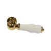 Ceramic Cistern Handle - Gold -Bathroom Products Shop classic cistern lever gold