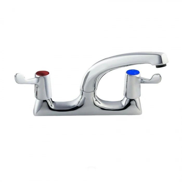 High Visibility Kitchen Sink Lever Action Deck Sink Mixer 3 High Visibility Kitchen Sink Lever Action Deck Sink Mixer