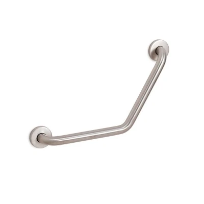 G Pro Brushed Steel Angled Grab Bar 3 G Pro Brushed Steel Angled Grab Bar