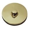 Replacement Gold Plated Bath/Sink Plug -Bathroom Products Shop gold20bath sink plug