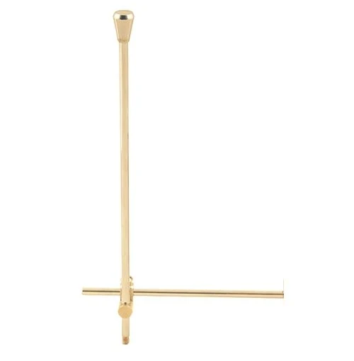 Replacement Pop Up Basin Waste Rod Set - Gold Finish 3 Replacement Pop Up Basin Waste Rod Set - Gold Finish