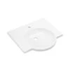 HEWI Composite 'integral Shelf' Washbasin White - 600 Wide -Bathroom Products Shop hewi 950.11.121a 2
