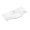 HEWI Composite Washbasin With Generous Side Storage - 850mm Wide 1 HEWI Composite Washbasin With Generous Side Storage - 850mm Wide -Bathroom Products Shop hewi 950.11.201 2