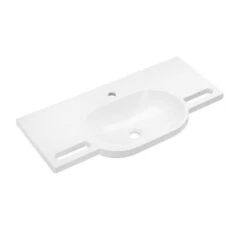 HEWI Composite Washbasin With Generous Side Storage - 850mm Wide