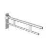 HEWI Duo 750mm Hinged Support Rail - Satin Stainless Steel -Bathroom Products Shop hewi duo support rail 850 stainless 2 1