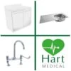 Hart Shavrin Medical Sink Station 1 Hart Shavrin Medical Sink Station -Bathroom Products Shop hh mv st4 L 2