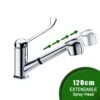 Hart Retractable Head Medical Sink Tap -Bathroom Products Shop medical sink tap retractable