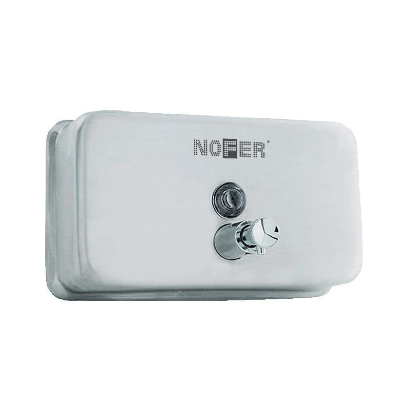 Nofer Horizontal Washroom Soap Dispenser 3 Nofer Horizontal Washroom Soap Dispenser