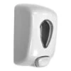 Nofer Classic White Hygienic Soap Dispenser -Bathroom Products Shop nof 03036.w