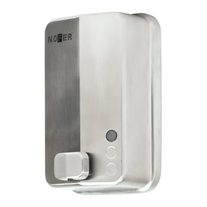 Nofer Brushed Stainless Steel Commercial Soap Dispenser 3 Nofer Brushed Stainless Steel Commercial Soap Dispenser