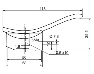 Unknown Wave Replacement Tap Lever Handle 4 Unknown Wave Replacement Tap Lever Handle - Image 2