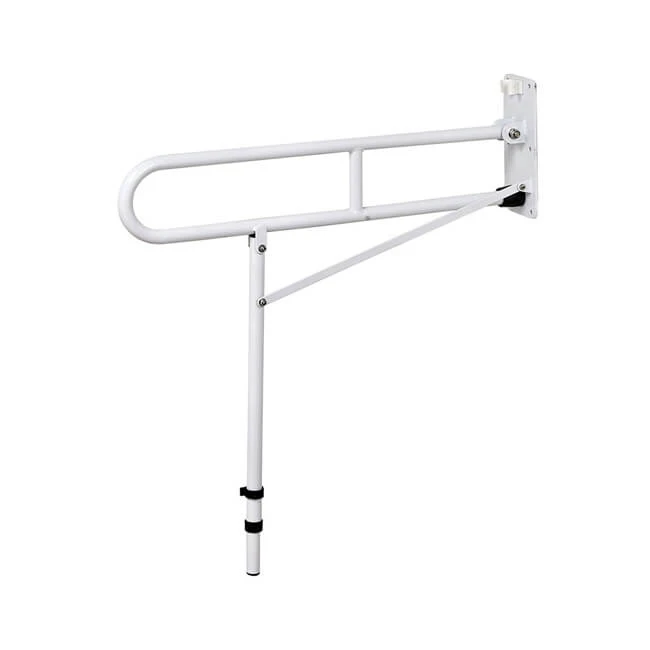 Extra Support Swing Arm Grab Rail - Adjustable Support Leg 3 Extra Support Swing Arm Grab Rail - Adjustable Support Leg