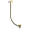 Synergy Luxury Brushed Brass Bath Filler Waste & Overflow -Bathroom Products Shop synergy20brass20bath20overflow20filler