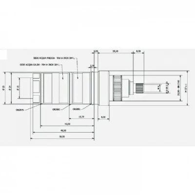 Unknown Thermo 1/2" (25mm) Screw Fit Thermostatic Cartridge 4 Unknown Thermo 1/2" (25mm) Screw Fit Thermostatic Cartridge - Image 2